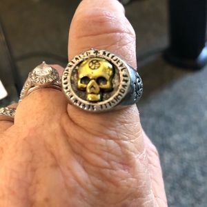 Size 11 Men’s Skull Ring